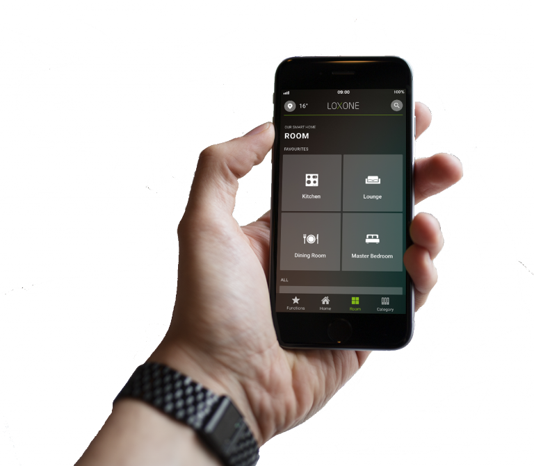 Loxonee Smart Home App - freigestellt