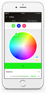 Loxone Smart Home App - Colour Picker